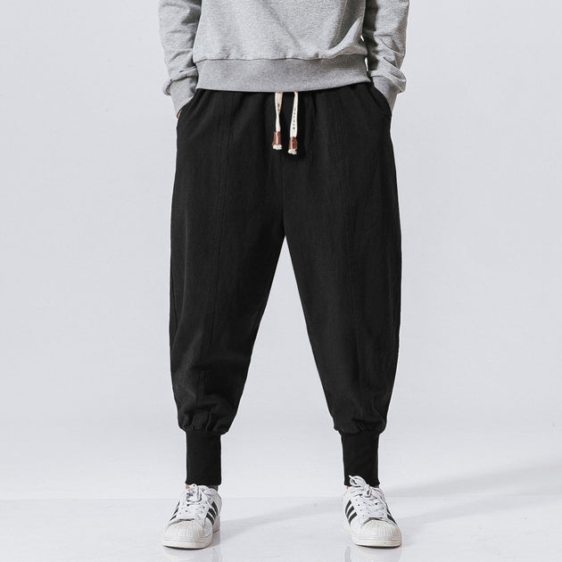 black-harem-pant-