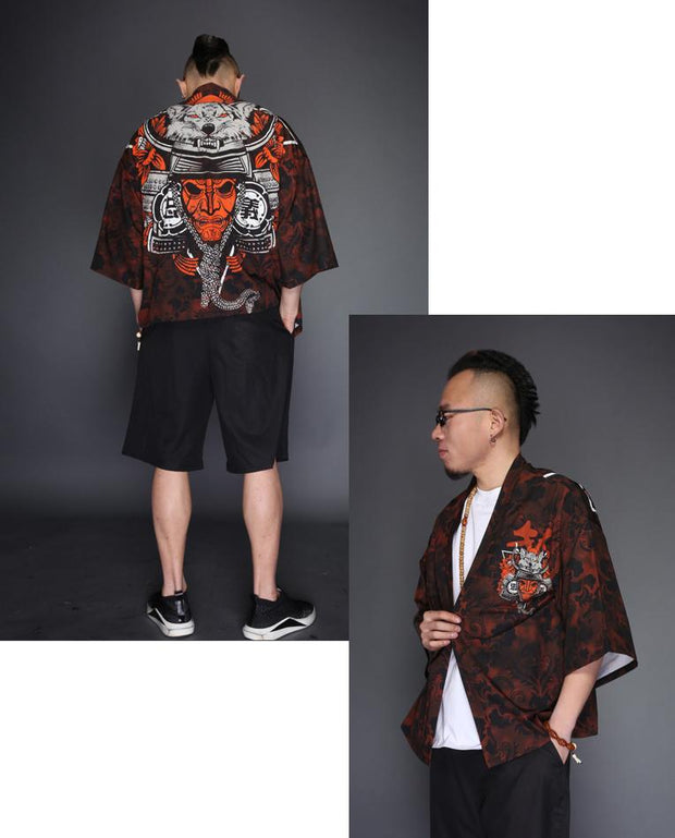 Samurai Kimono Cardigan Shirt