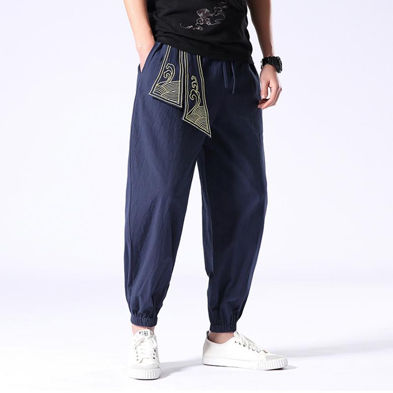 Ancient Style Blue Tight End Pant – Kimonoshi