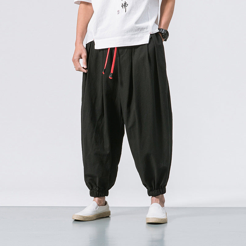 Black Jogger Pants – Kimonoshi