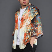 Dragon Spirit Kimono Cardigan Shirt