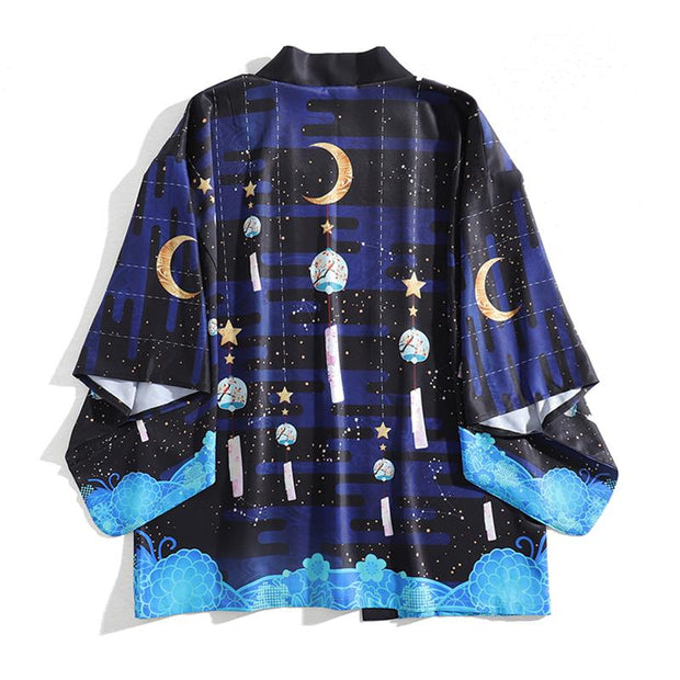 Fantasy Night Sky Haori Kimono Cardigan