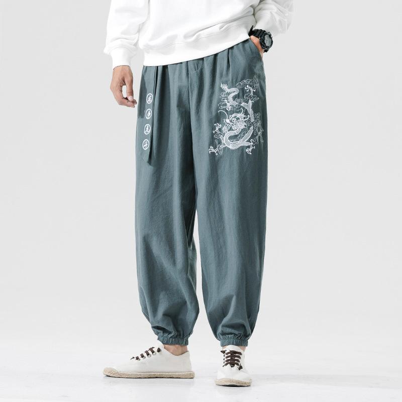 Green Dragon Tight End Pant – Kimonoshi