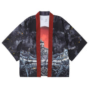 Reversible Last Samurai Haori Kimono Cardigan