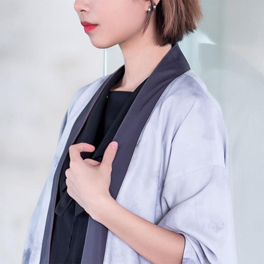 Reversible Last Samurai Haori Kimono Cardigan – Kimonoshi