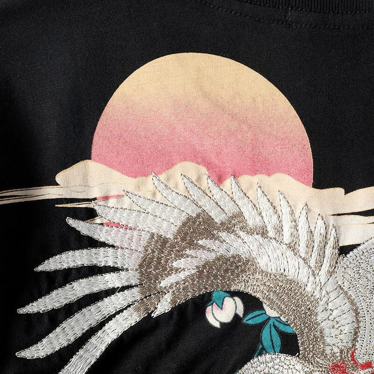 Phoenix Embroidery T-Shirt
