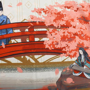 Reversible A Tale of Genji Haori Kimono Cardigan