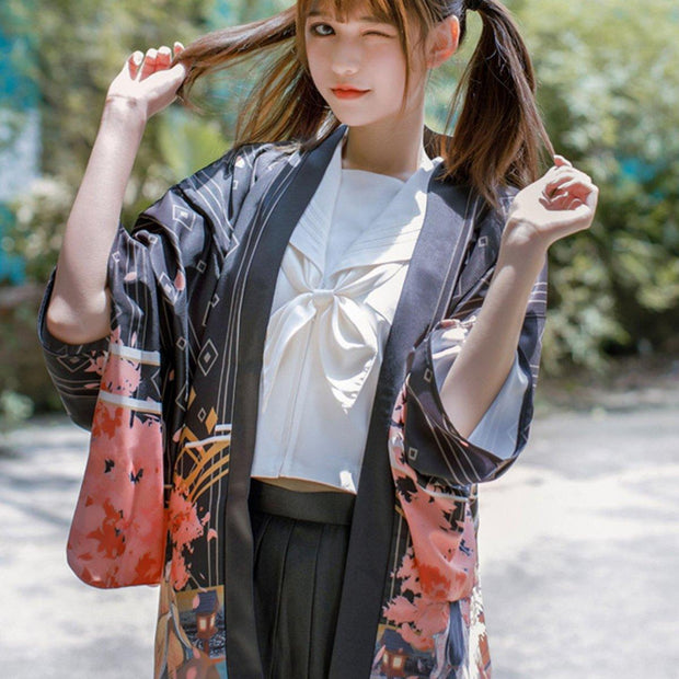 A Tale of Genji Haori Kimono Cardigan